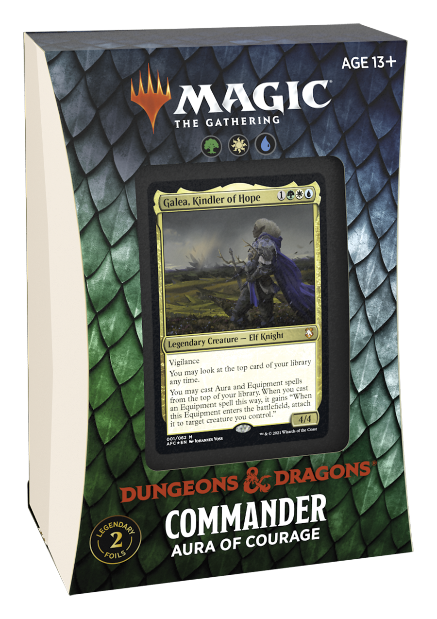 Adventures in the Forgotten Realms Commander Deck: Aura of Courage