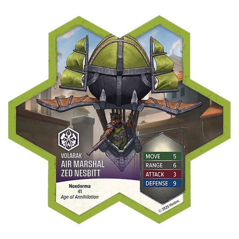 Heroscape: Air Marshal Zed Nesbitt Army Expansion