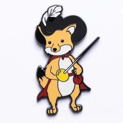 Quest's Reward Fine Art Pin - Sylva Stormtail Fox Ranger