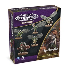 Heroscape: Rising Tide - Wing Commander Tuck Harrigan and Vorid Glidestriker Army Expansion