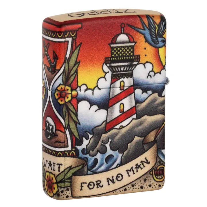 Zippo- Nautical Tattoo Design