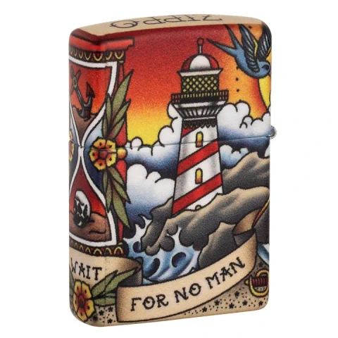 Zippo- Nautical Tattoo Design