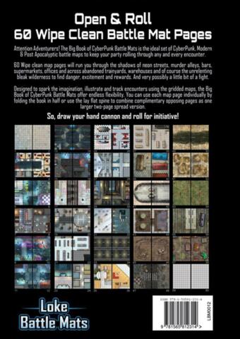 Big Book of CyberPunk Battle Mats - (12x9)