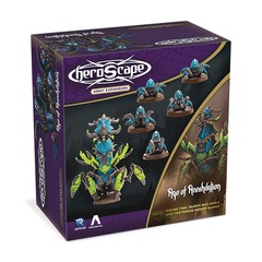 Heroscape: Rising Tide - Queen Maladrix and Festering Honor Guard Army Expansion