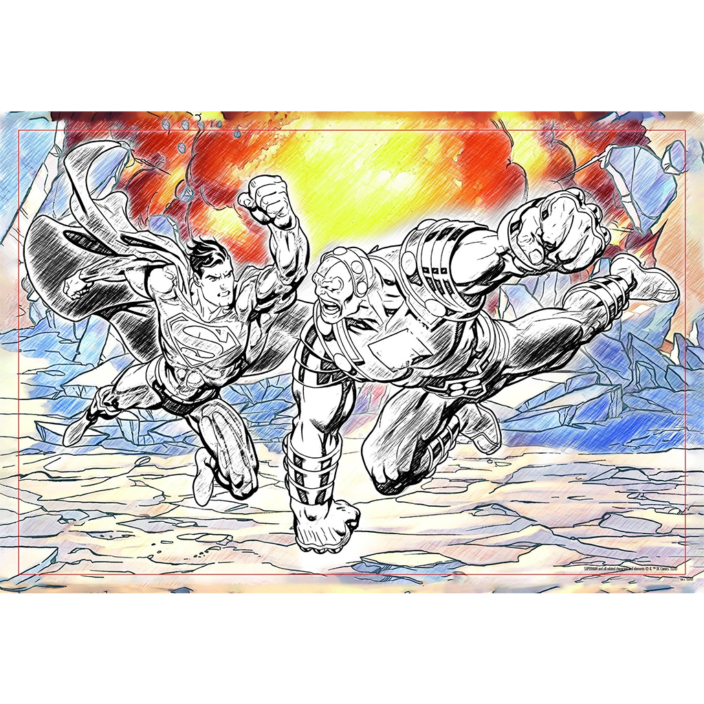 Scratch Off Superman 150pc Puzzle
