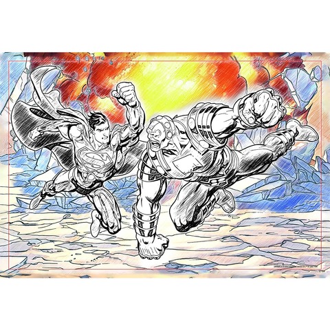 Scratch Off Superman 150pc Puzzle