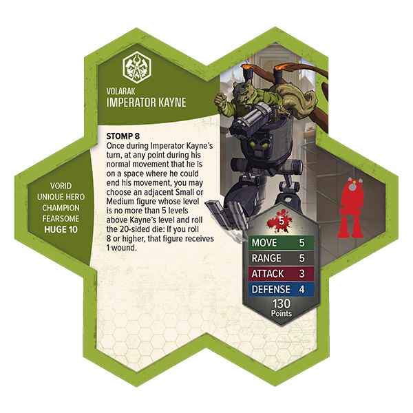 Heroscape: Imperator Kayne Army Expansion