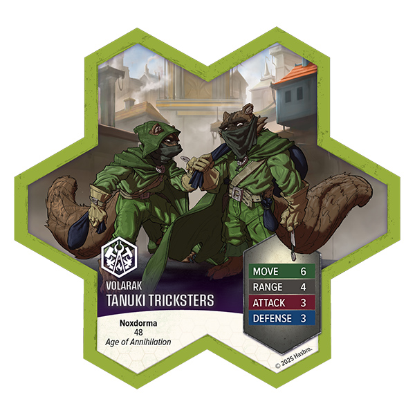 Heroscape: Molten Crustaceans and Tanuki Tricksters Army Expansion