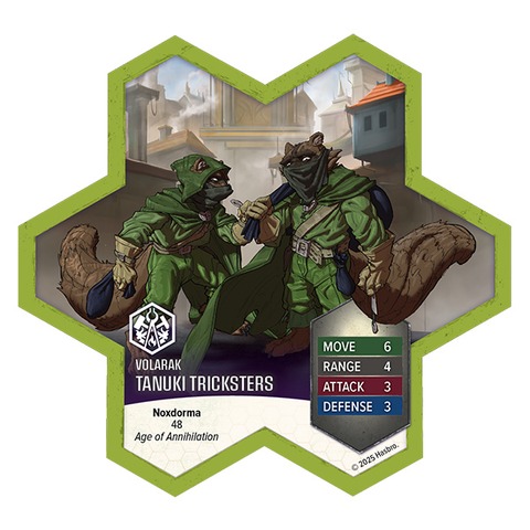 Heroscape: Molten Crustaceans and Tanuki Tricksters Army Expansion