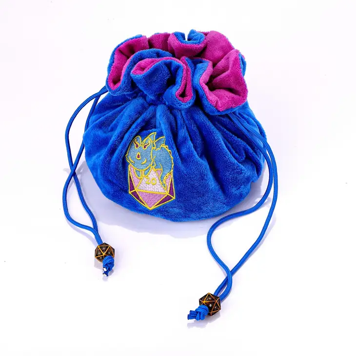 Whimsy Wyrms Treasure Trove Dice Bag