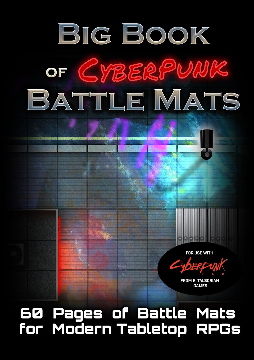Big Book of CyberPunk Battle Mats - (12x9)