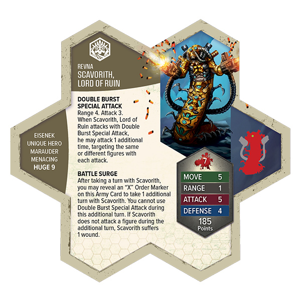 Heroscape: Scavorith, Lord of Ruin Army Expansion