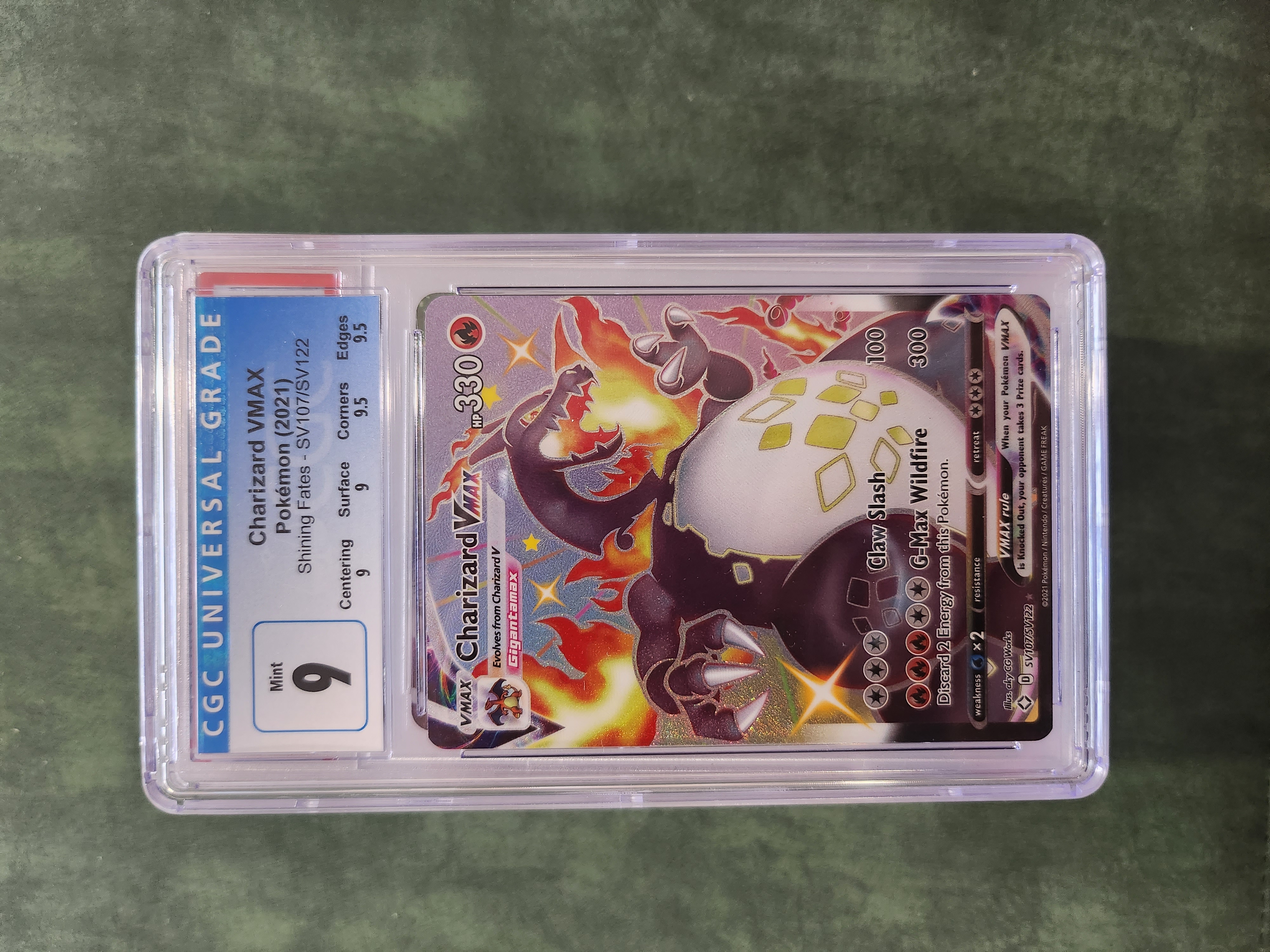 CGC 9 Charizard VMAX SV107/SV122 Shining Fates