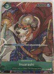 Inuarashi - OP01-034 - C - (Box Topper) - Foil