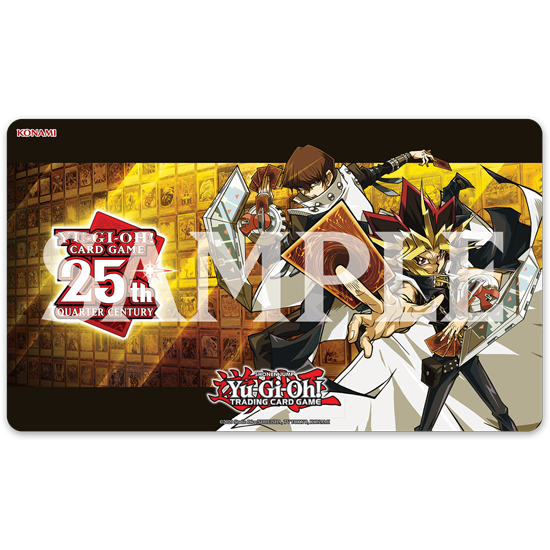 Yugi & Kaiba Quarter Century Game Mat