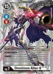 Omnimon Alter-S - EX4-060 - SR (Borderless Alternate Art) - Foil