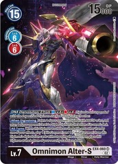 Omnimon Alter-S - EX4-060 - SR (Alternate Art) - Foil