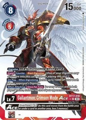 Gallantmon: Crimson Mode ACE - BT17-018 - SR - Alternate Art - Foil