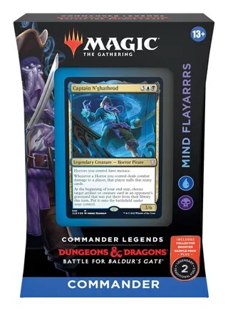 Commander Legends: Battle for Baldurs Gate - Mind Flayarrrs Commander Deck
