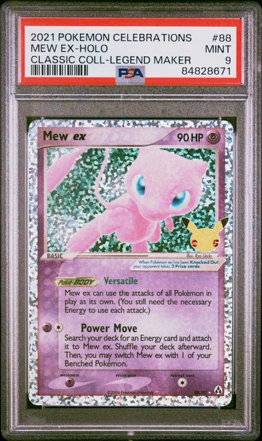 Pokemon Mew Ex Classic Coll #88 - PSA 9