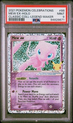 Pokemon Mew Ex Classic Coll #88 - PSA 9