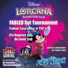 First Attack - Disney Lorcana Case Tournament - SATURDAY OCT 25
