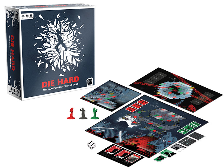 Die Hard The Nakatomi Heist Board Game