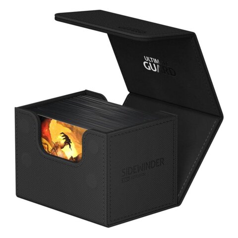 Ultimate Guard Sidewinder 100+ XenoSkin Monocolor - Black