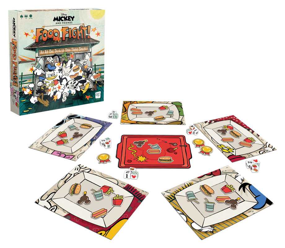 Disney Mickey And Friends Food Fight