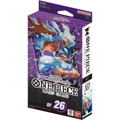 One Piece Card Game Starter Deck 26: PURPLE/BLACK Monkey.D.Luffy