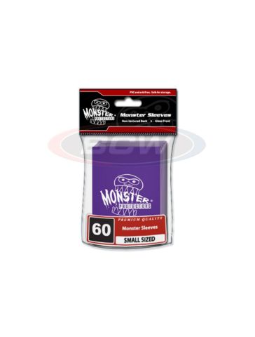 Monster Logo Sleeves: Purple