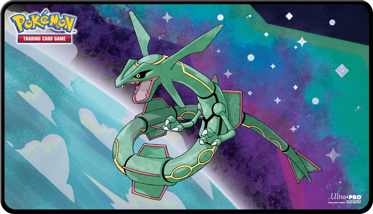 Legendary Pokemon Foil Playmat Rayquaza