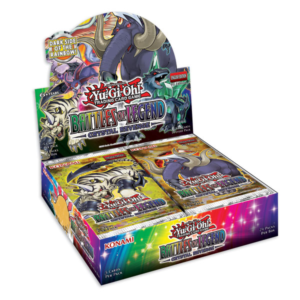 YU-GI-OH! Battles of Legend: Crystal Revenge Booster Box
