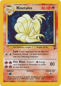 Ninetales - 13 - Holo Rare