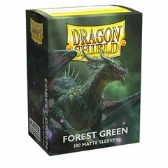 Dragonshield Sleeves Standard: Forest Green Matte 100ct