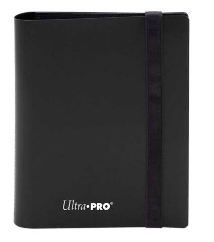 Ultra Pro Eclipse 4 Pocket Binder - Jet Black