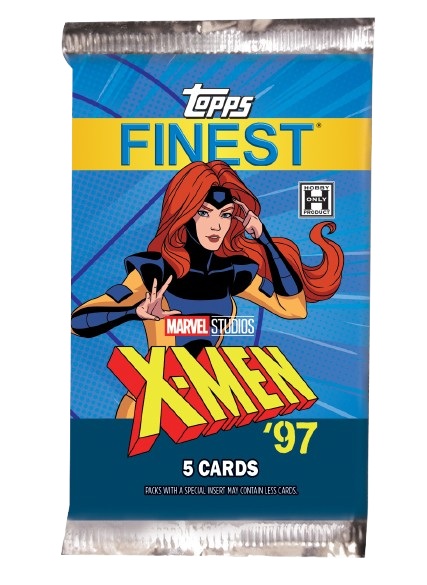 2025 Topps Finest X-Men 97 Hobby Pack