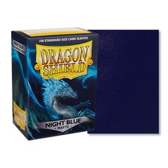 Dragonshield Midnight Blue Matte Sleeves - 100ct