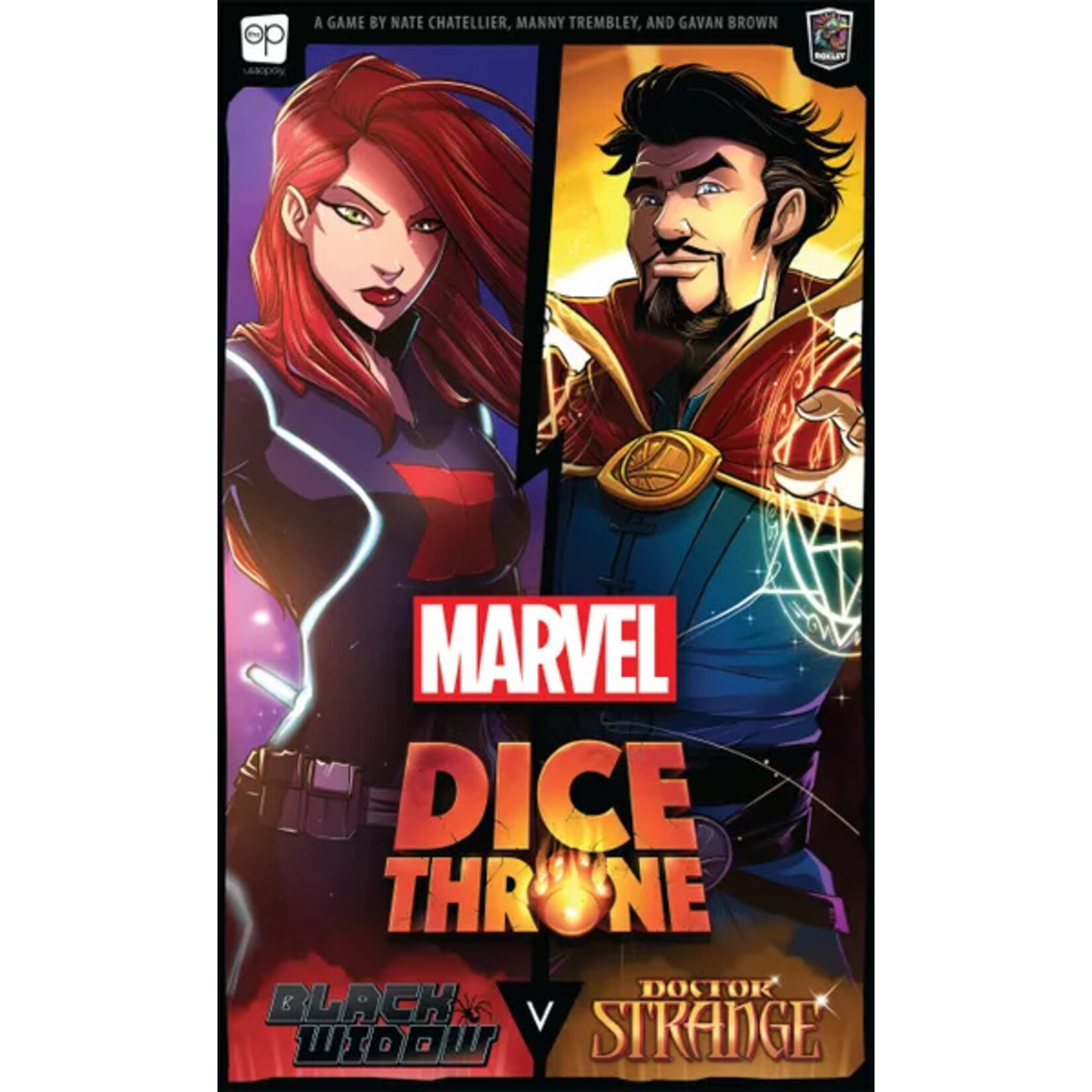 Marvel Dice Throne 2-Hero Box (Black Widow, Doctor Strange)