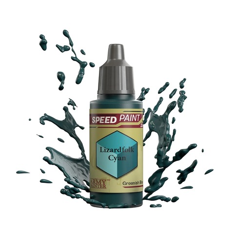 WARPAINTS: SPEEDPAINT: LIZARDFOLK CYAN