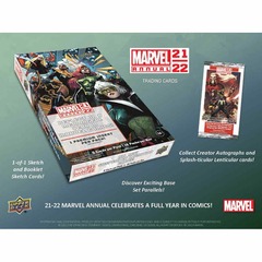 21-22 Upper Deck Marvel Annual Hobby Box