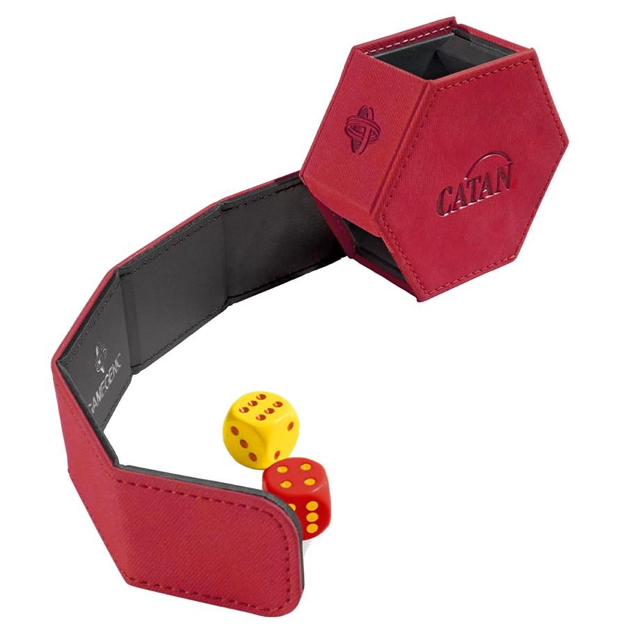 Catan Hexatower Premium Dice Tower: Red