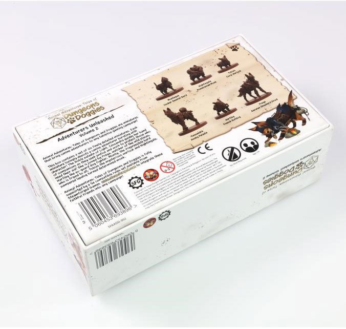 Animal Adventures Dungeons and Doggies 6 Pack Vol. 2