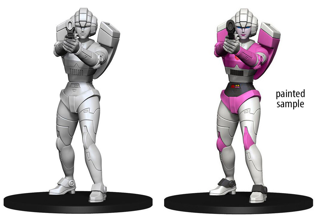 Transformers Unpainted Arcee