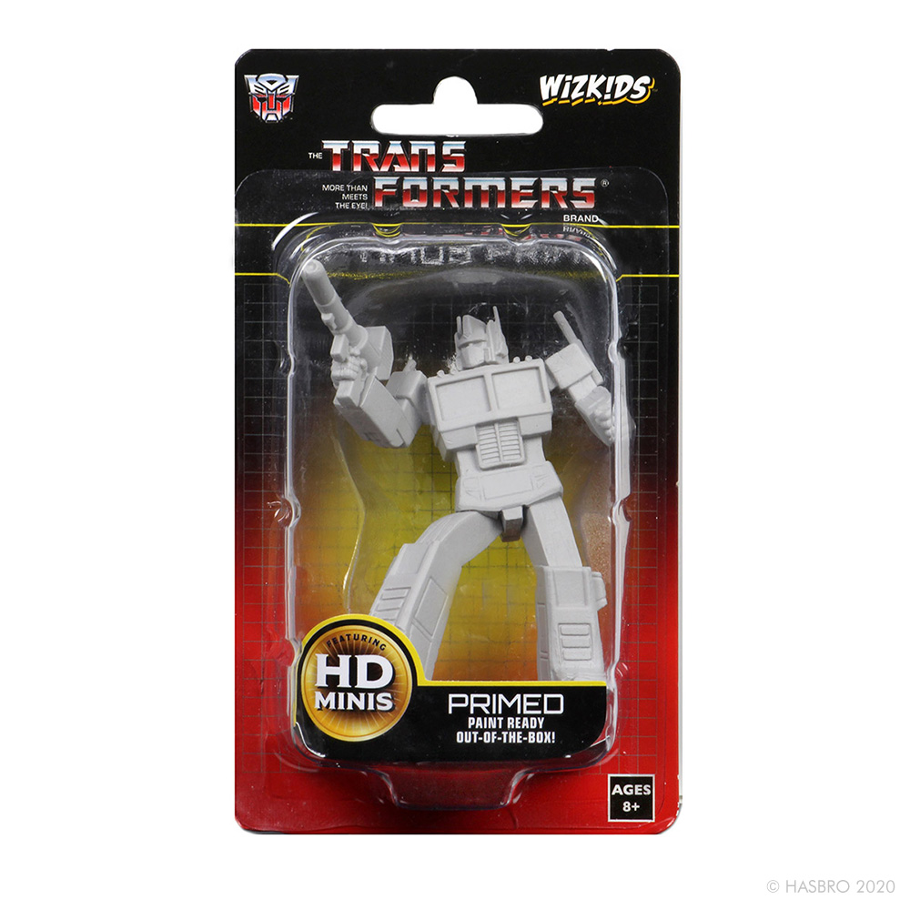 Transformers Unpainted Optimus Prime