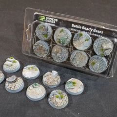32mm Urban Warfare Round Battle Ready Bases (8)