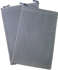 Chessex Dice Bag Large Grey