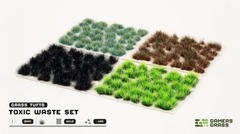 6mm Toxic Waste Tuft Set (140) (Self Adhesive)