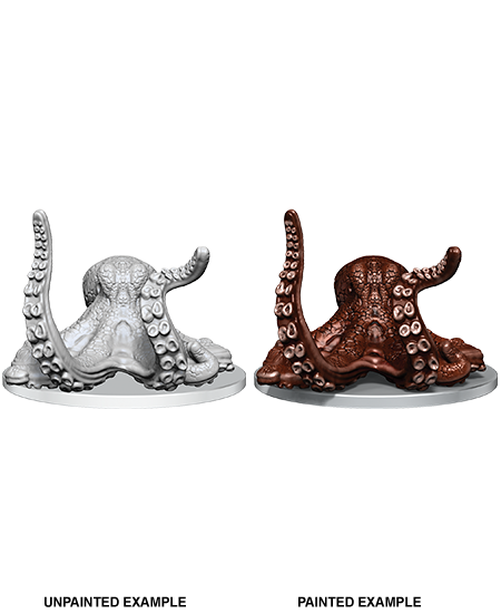 WizKids Deep Cuts Unpainted Miniatures: W09 Giant Octopus