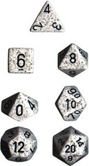 Chessex Arctic Camo 7 Die Set Speckled